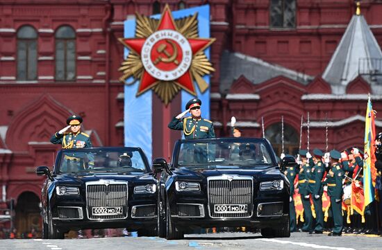 Russia Victory Day Parade Rehearsal