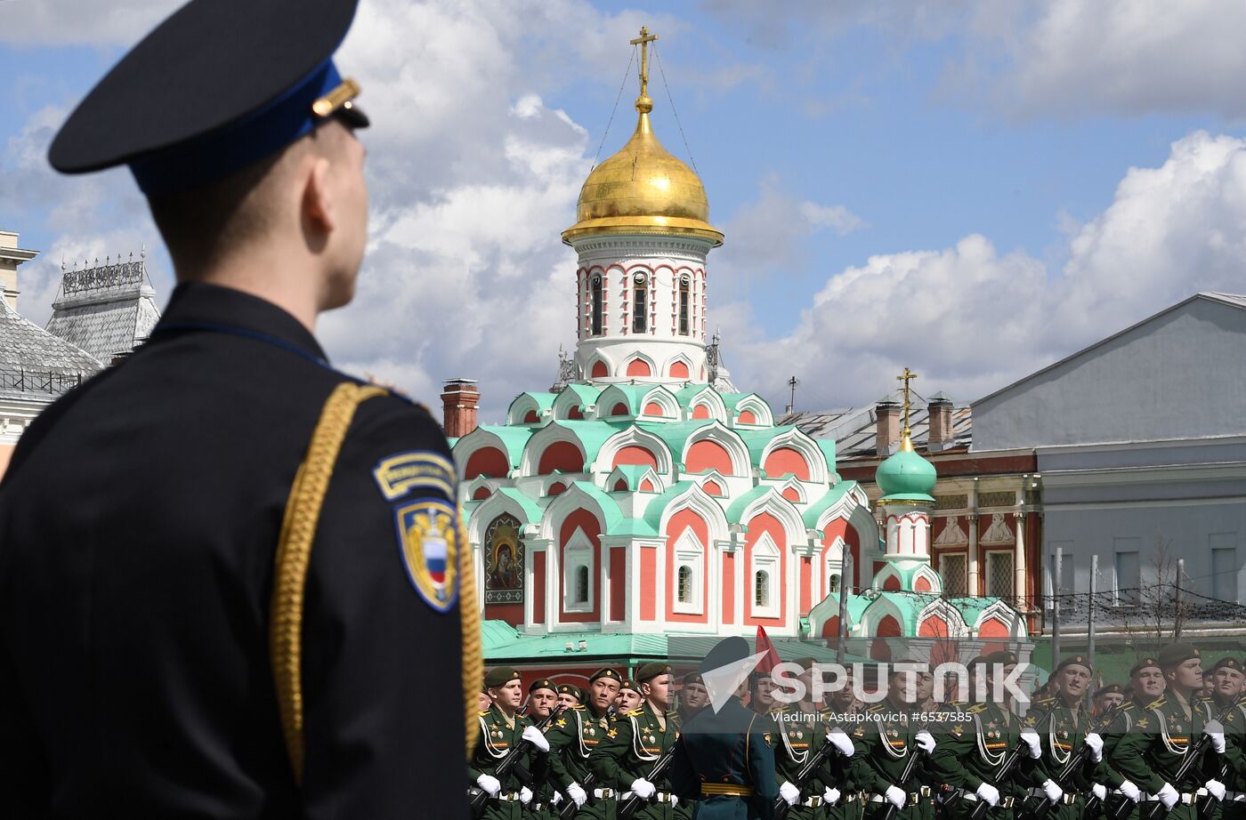 Russia Victory Day Parade Rehearsal