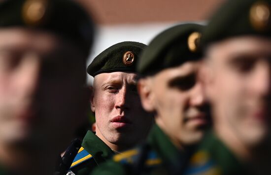 Russia Victory Day Parade Rehearsal