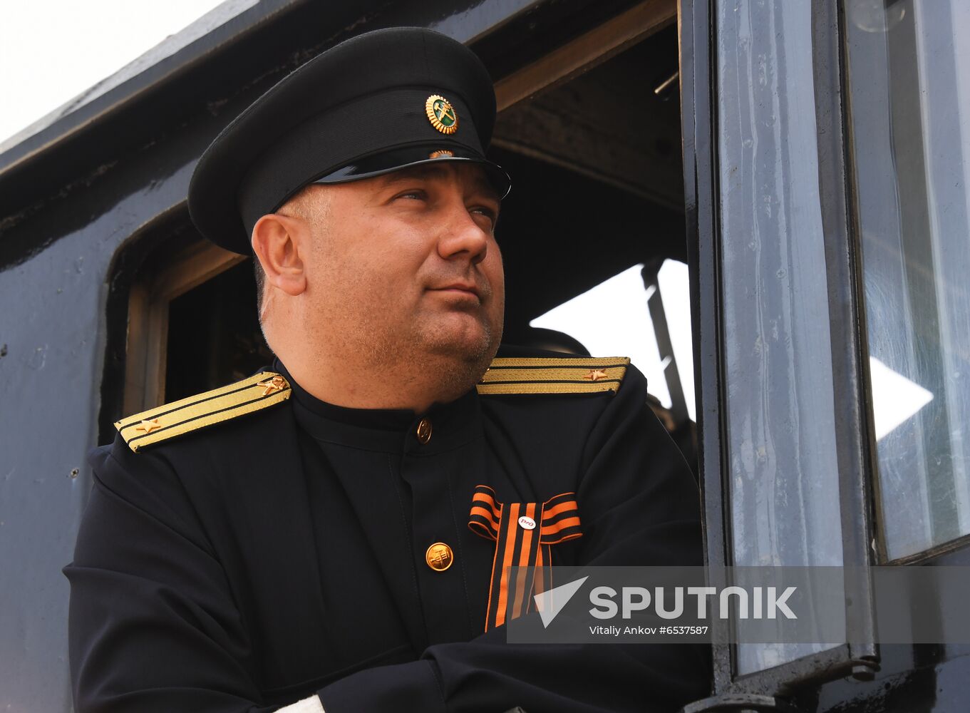 Russia Vintage Train