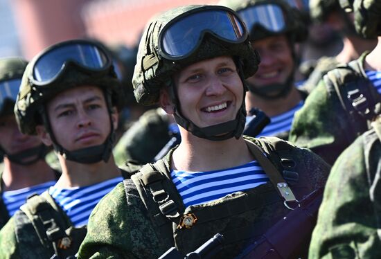 Russia Victory Day Parade Rehearsal