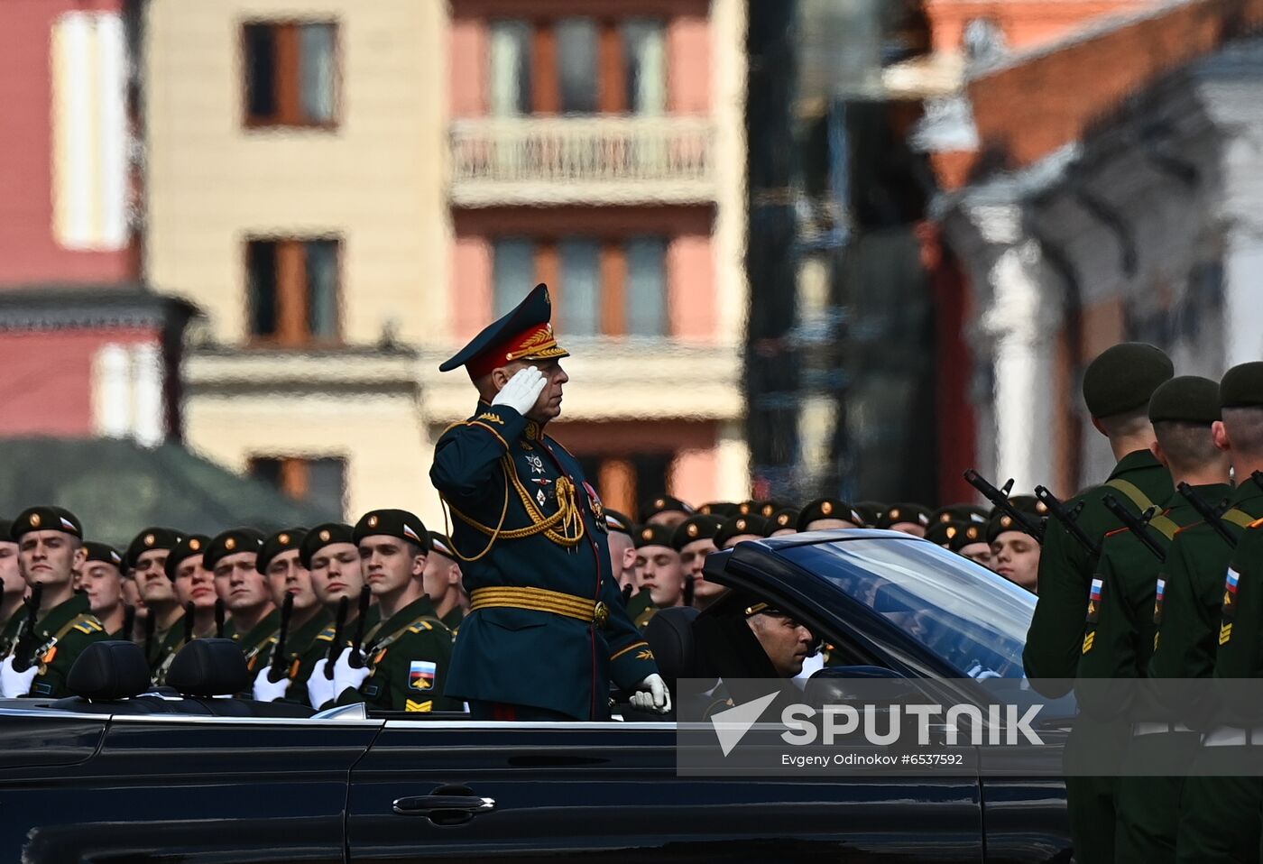 Russia Victory Day Parade Rehearsal