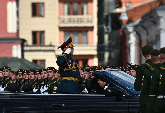 Russia Victory Day Parade Rehearsal