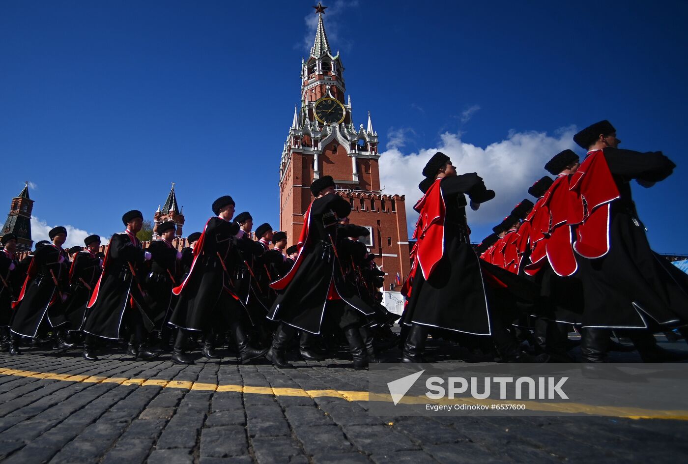 Russia Victory Day Parade Rehearsal