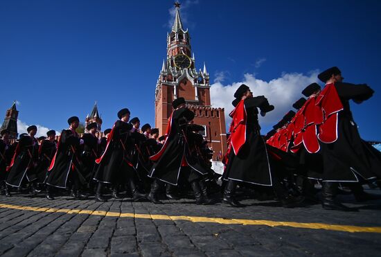 Russia Victory Day Parade Rehearsal