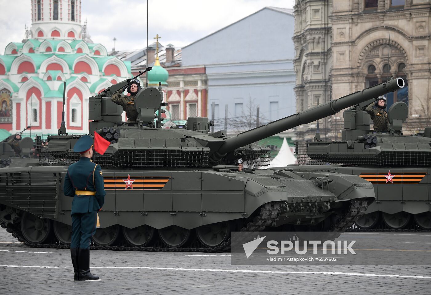 Russia Victory Day Parade Rehearsal