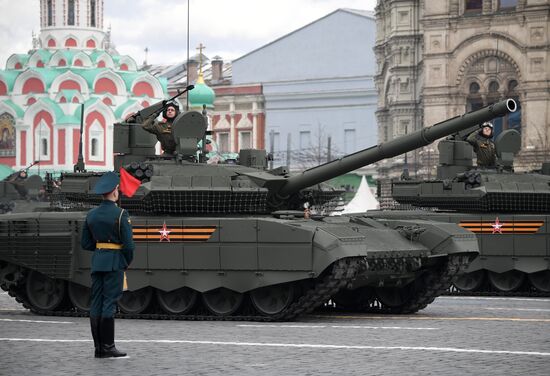 Russia Victory Day Parade Rehearsal