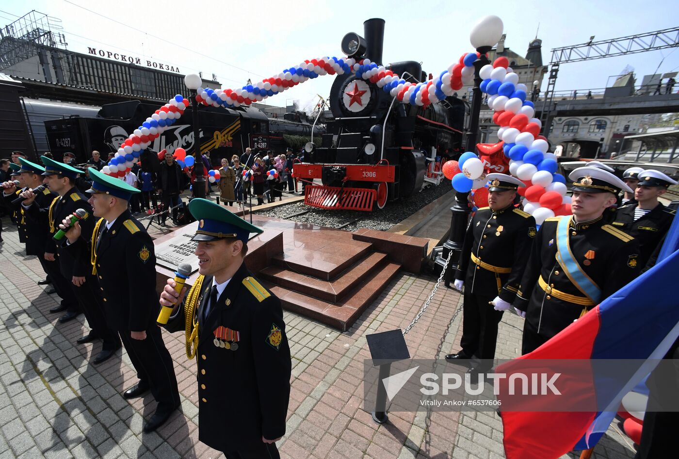 Russia Vintage Train