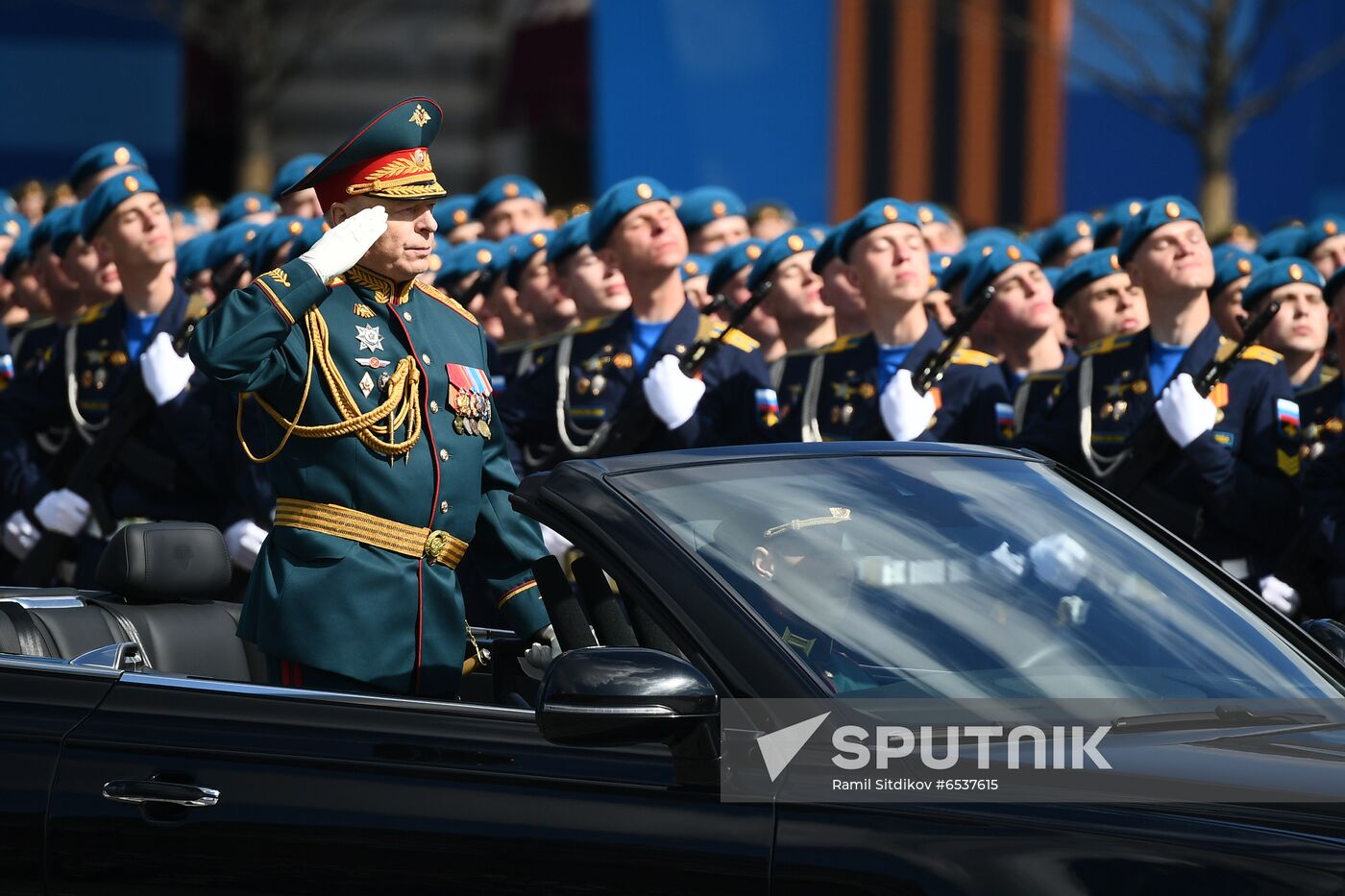 Russia Victory Day Parade Rehearsal