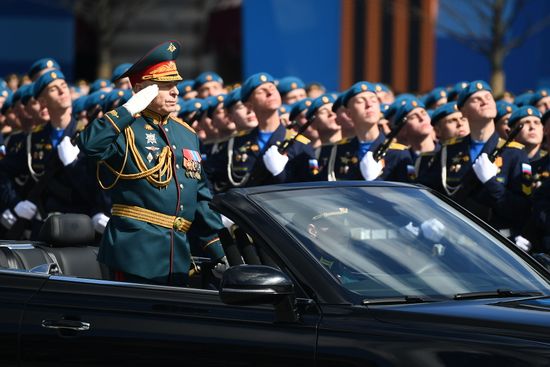 Russia Victory Day Parade Rehearsal