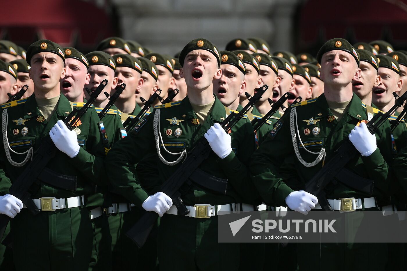 Russia Victory Day Parade Rehearsal