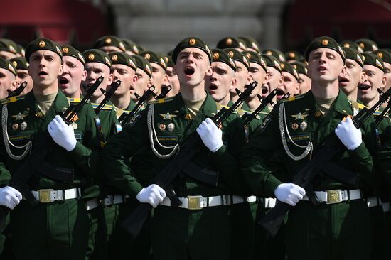 Russia Victory Day Parade Rehearsal
