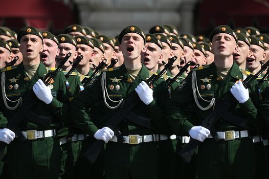 Russia Victory Day Parade Rehearsal