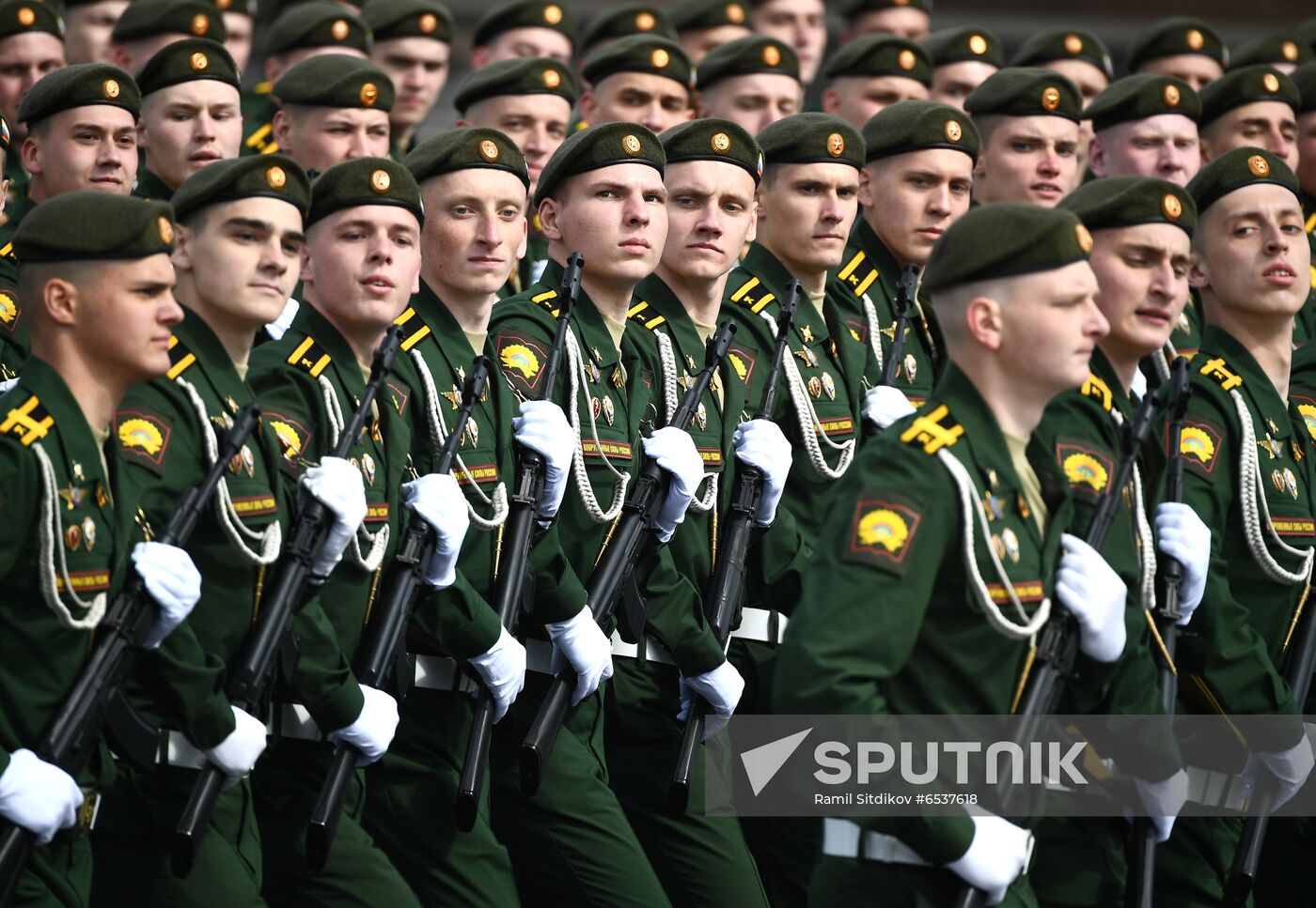 Russia Victory Day Parade Rehearsal