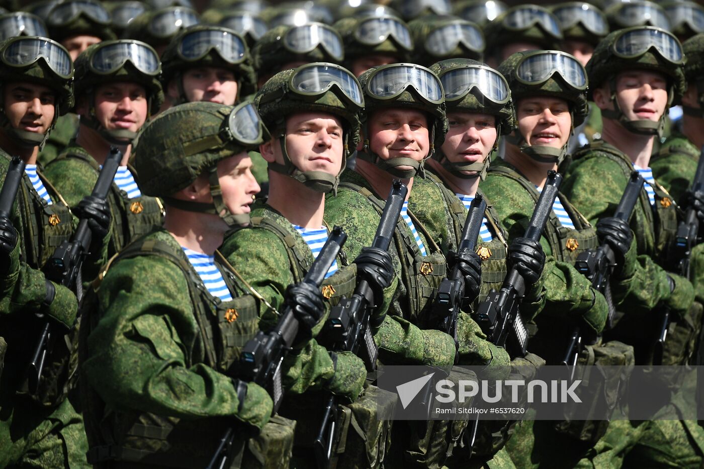 Russia Victory Day Parade Rehearsal