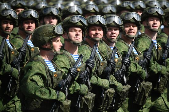 Russia Victory Day Parade Rehearsal