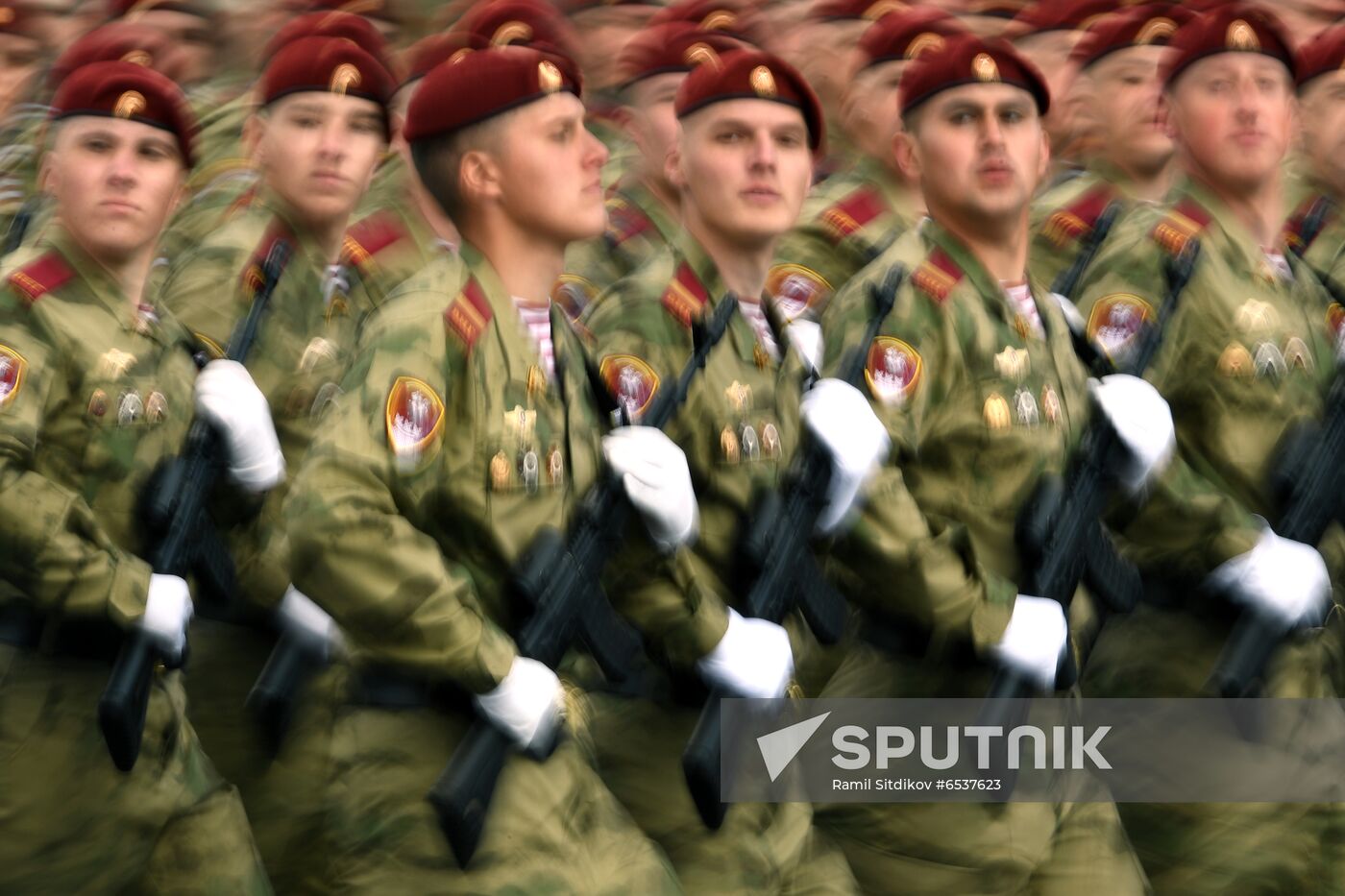 Russia Victory Day Parade Rehearsal