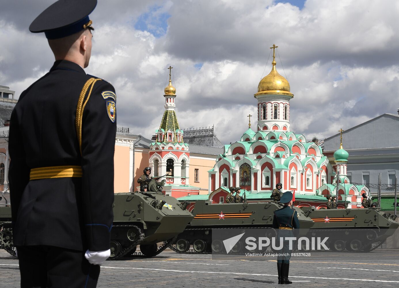 Russia Victory Day Parade Rehearsal