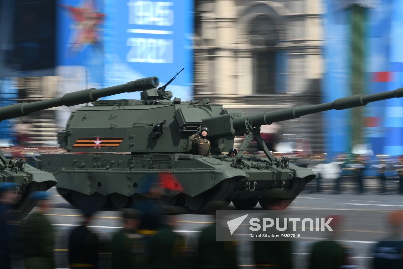 Russia Victory Day Parade Rehearsal