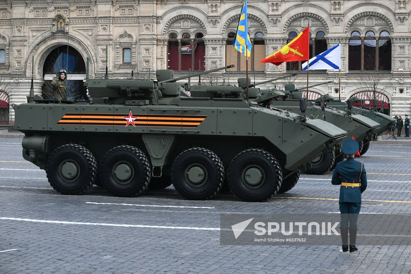 Russia Victory Day Parade Rehearsal