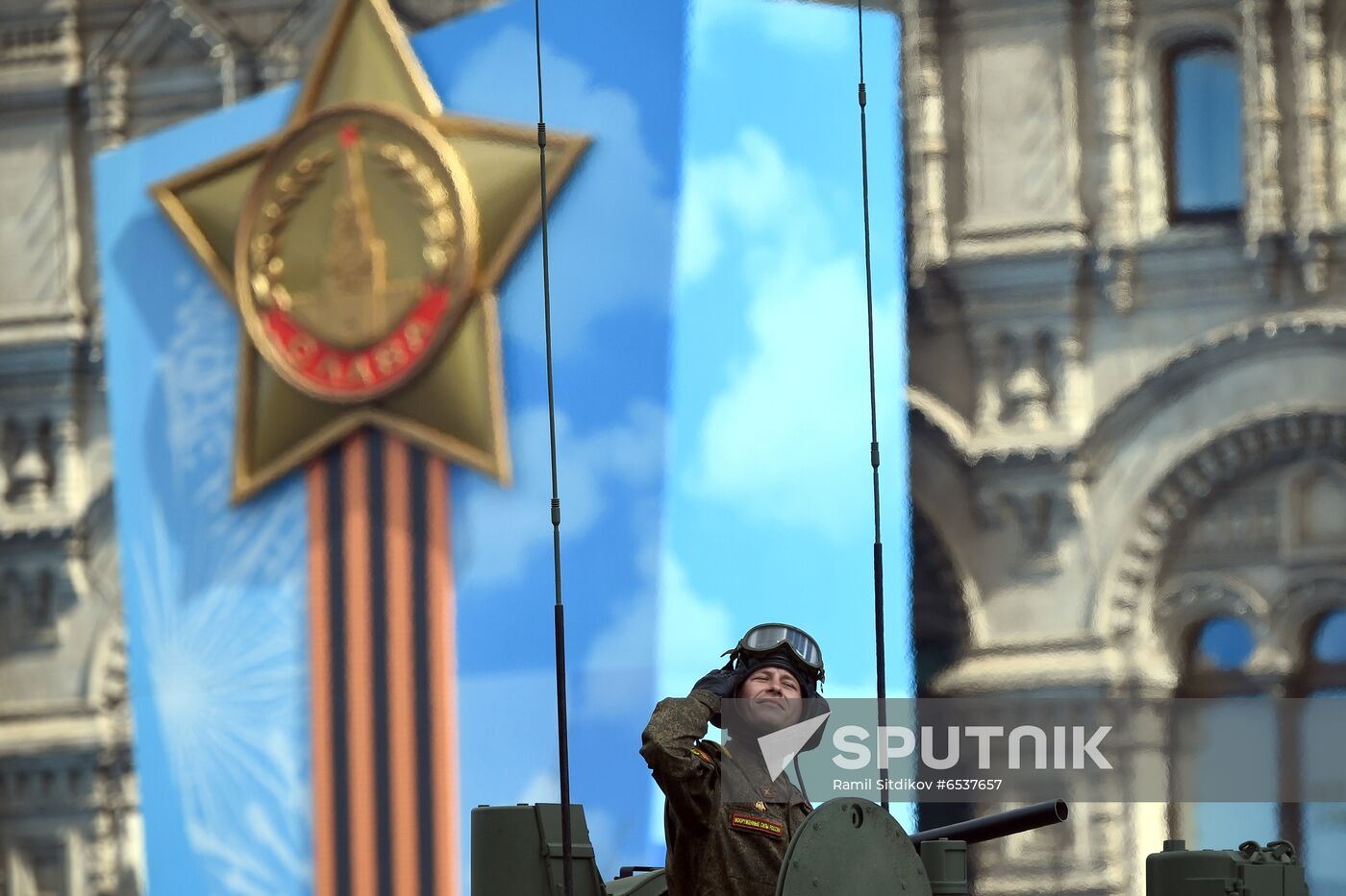 Russia Victory Day Parade Rehearsal