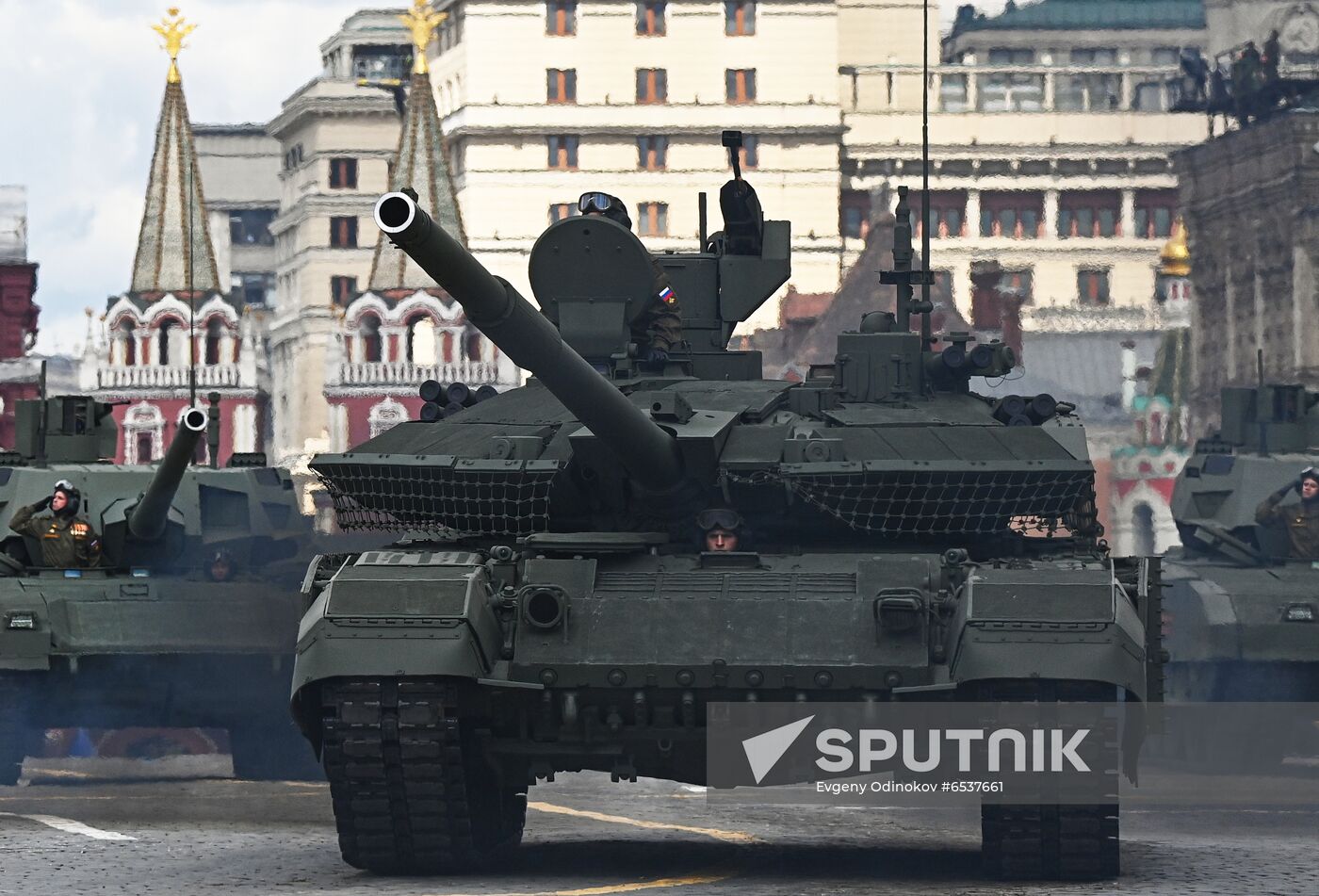 Russia Victory Day Parade Rehearsal