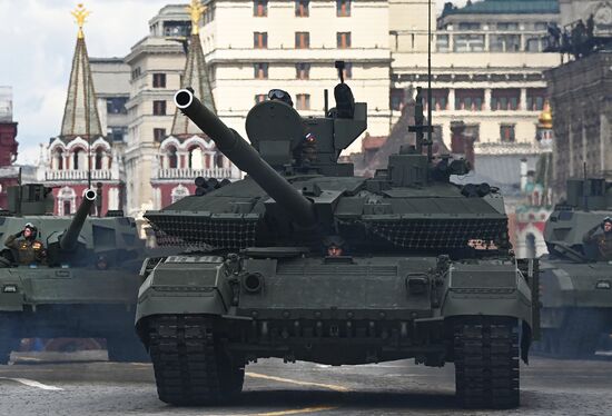 Russia Victory Day Parade Rehearsal