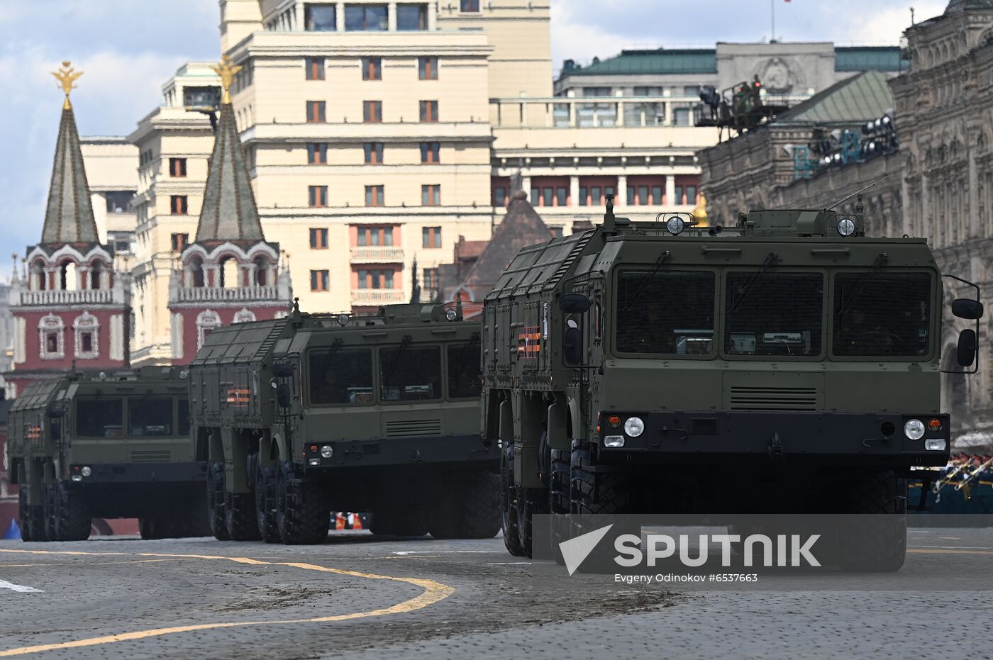 Russia Victory Day Parade Rehearsal