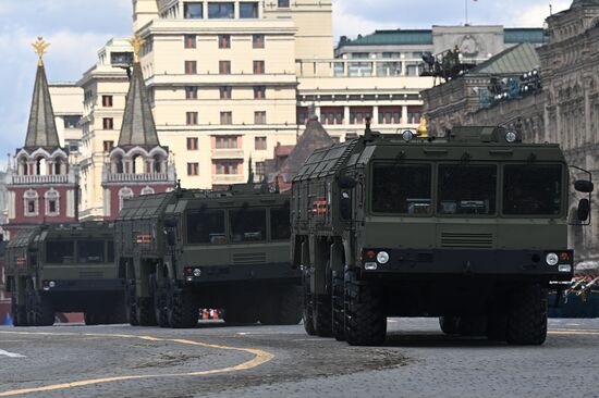 Russia Victory Day Parade Rehearsal
