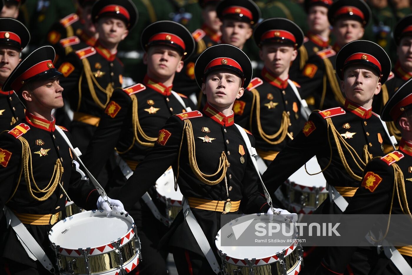 Russia Victory Day Parade Rehearsal
