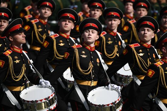 Russia Victory Day Parade Rehearsal