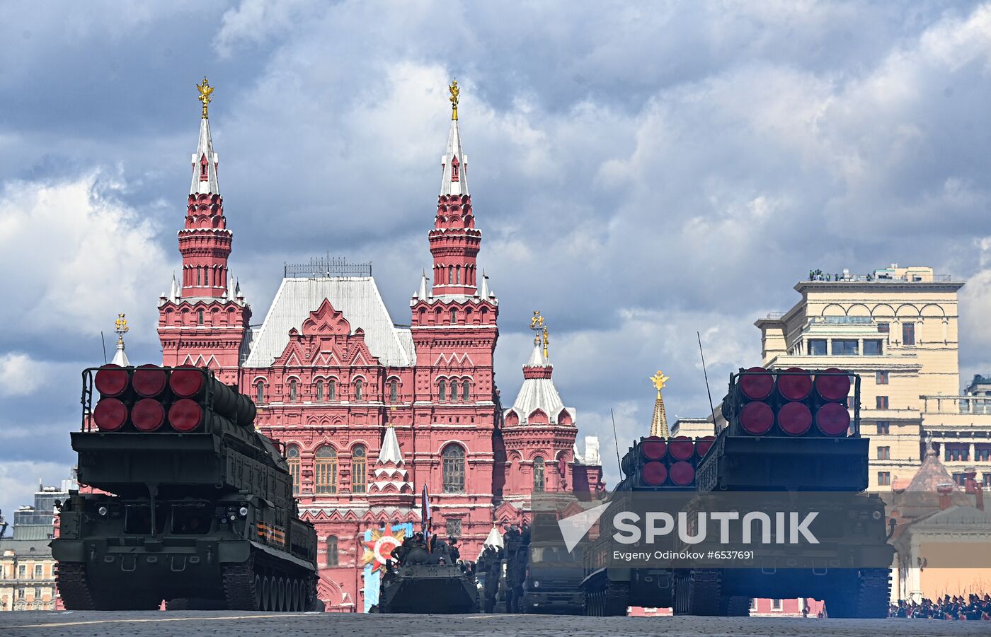 Russia Victory Day Parade Rehearsal