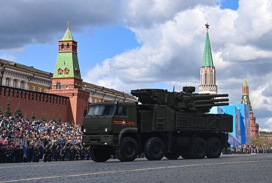 Russia Victory Day Parade Rehearsal