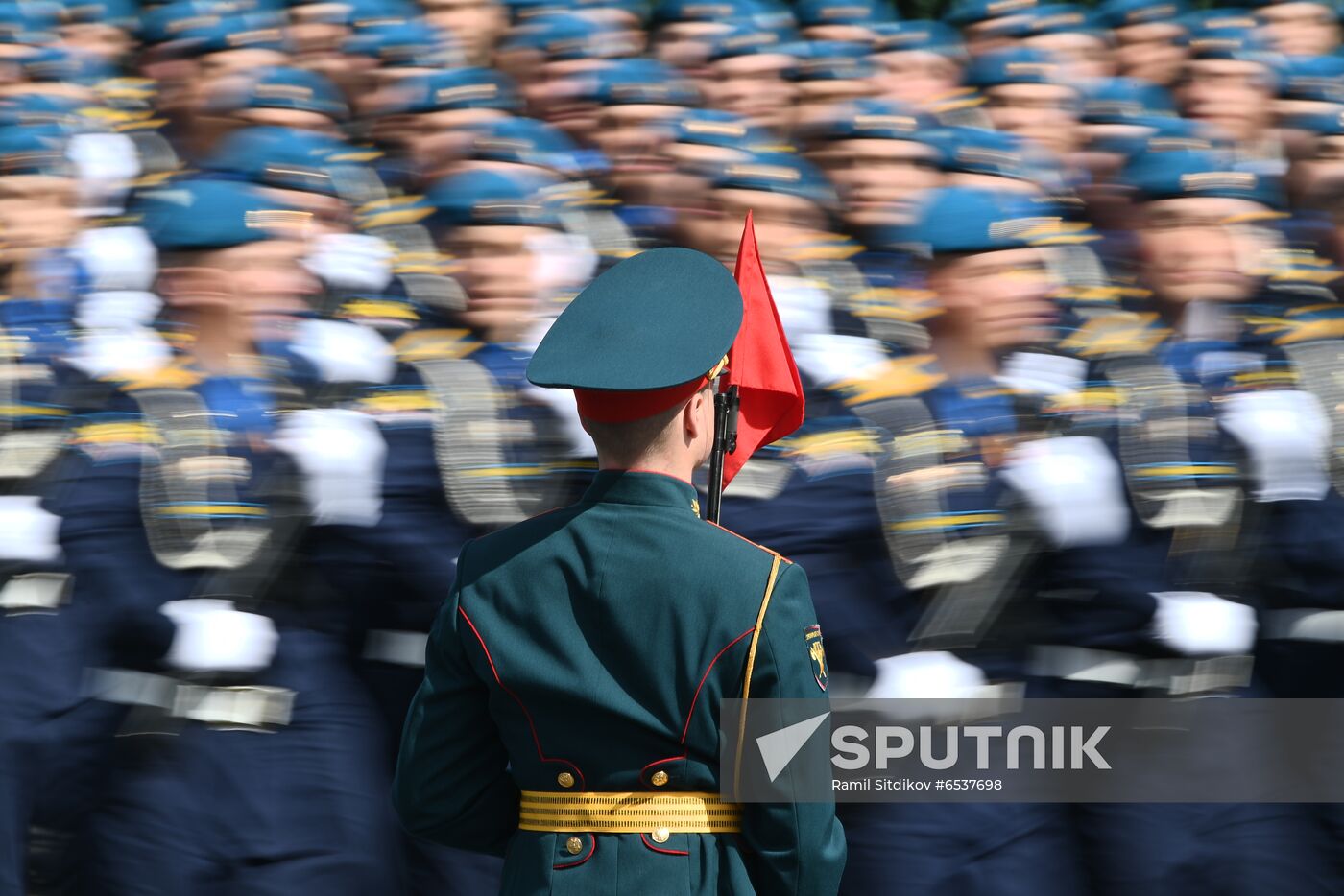 Russia Victory Day Parade Rehearsal