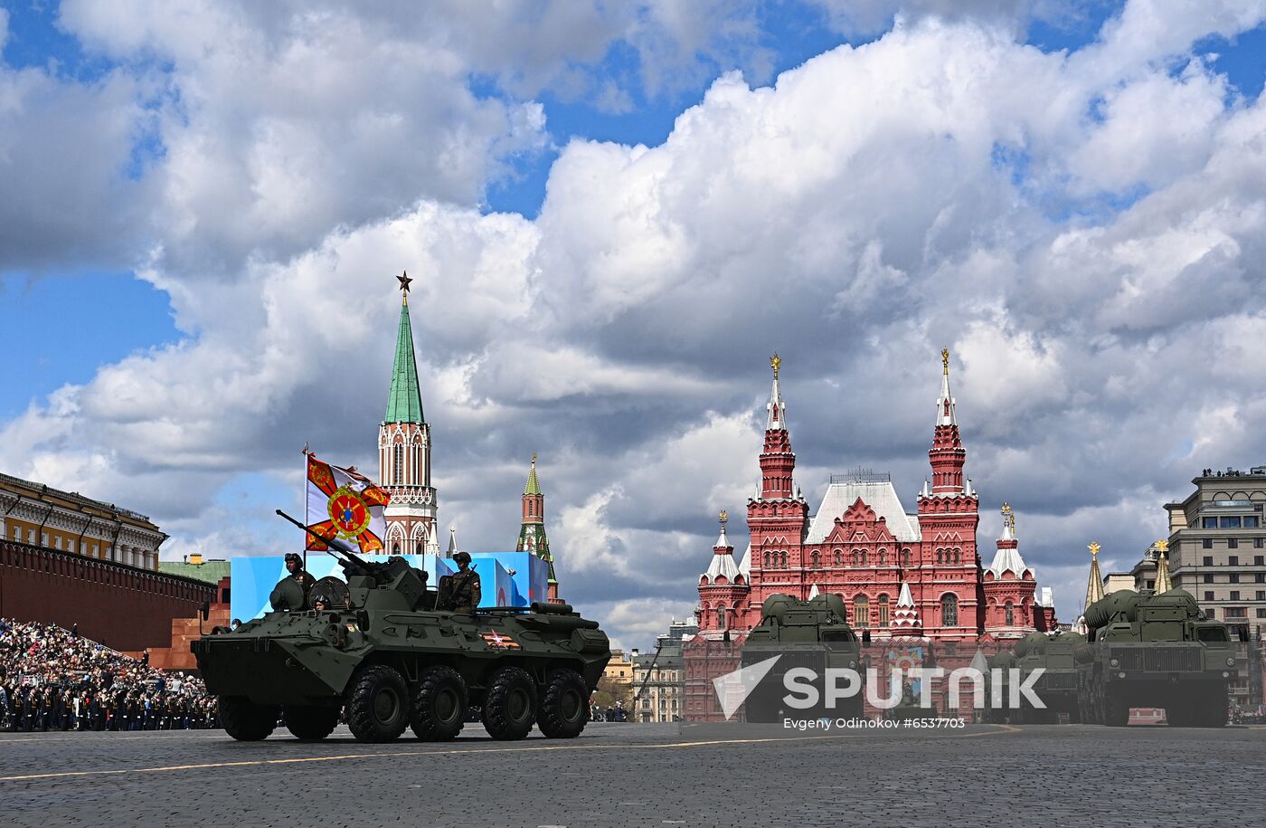 Russia Victory Day Parade Rehearsal