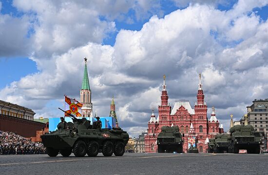 Russia Victory Day Parade Rehearsal