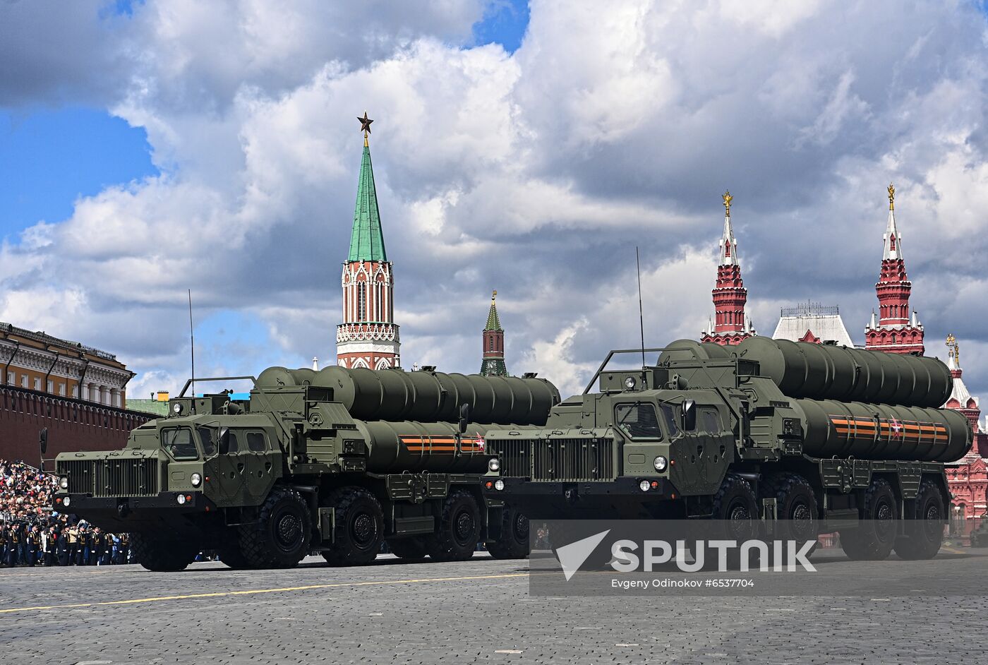 Russia Victory Day Parade Rehearsal