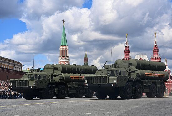 Russia Victory Day Parade Rehearsal