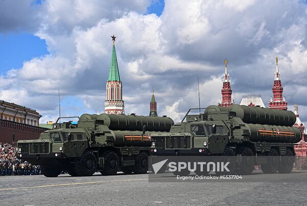 Russia Victory Day Parade Rehearsal