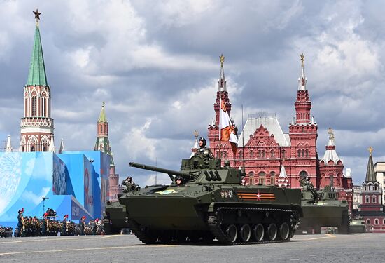 Russia Victory Day Parade Rehearsal