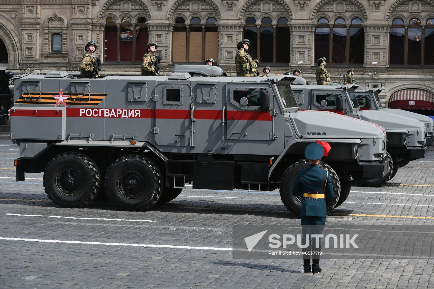 Russia Victory Day Parade Rehearsal