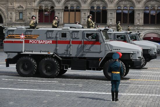 Russia Victory Day Parade Rehearsal