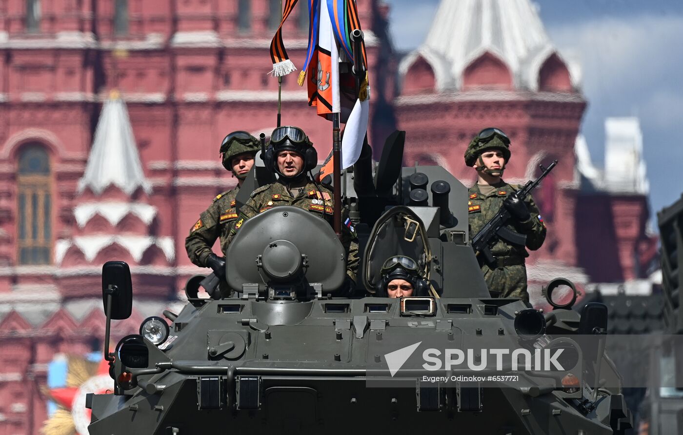 Russia Victory Day Parade Rehearsal