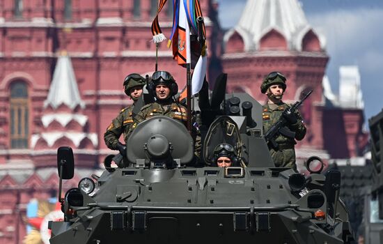 Russia Victory Day Parade Rehearsal