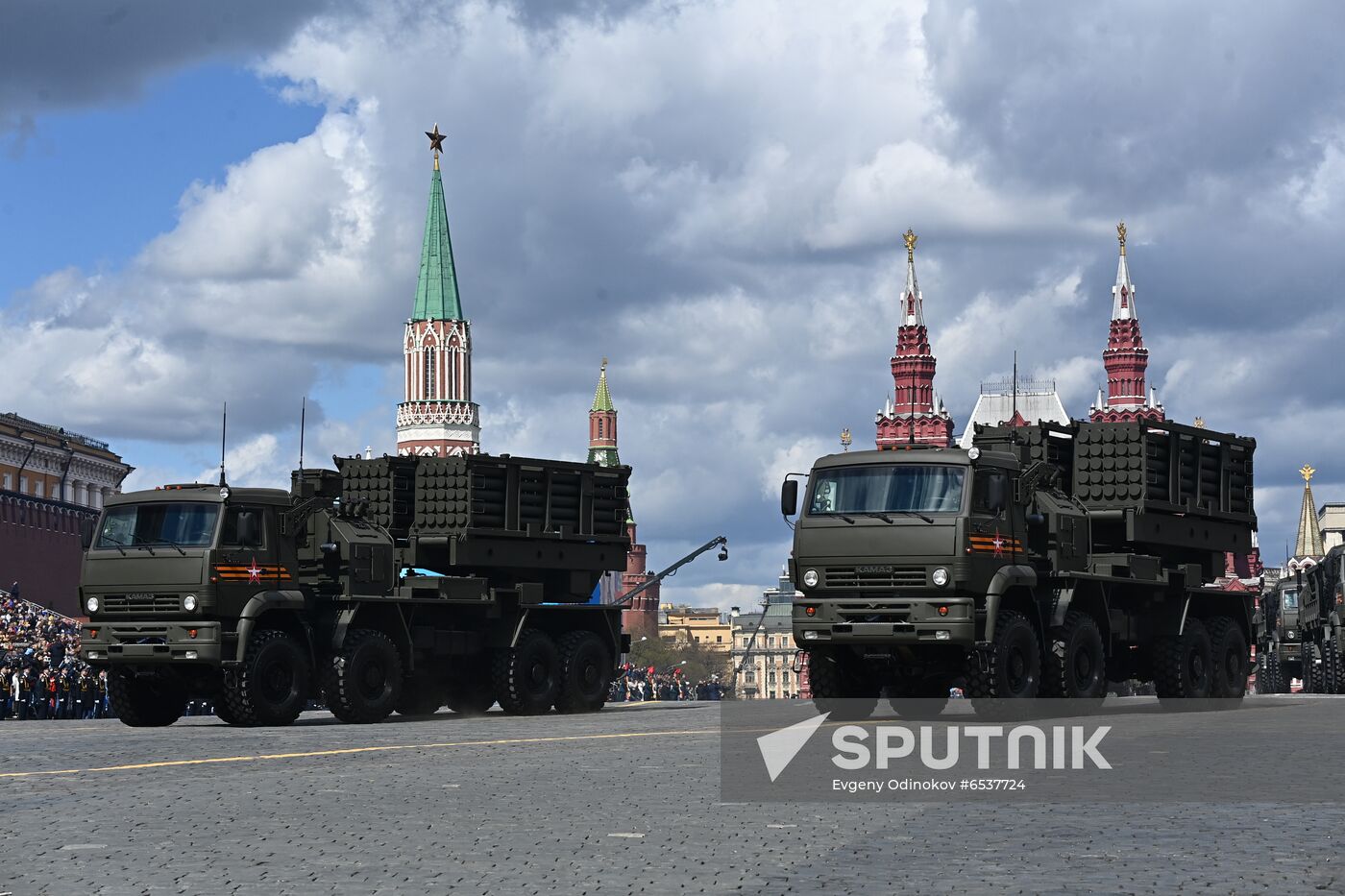 Russia Victory Day Parade Rehearsal