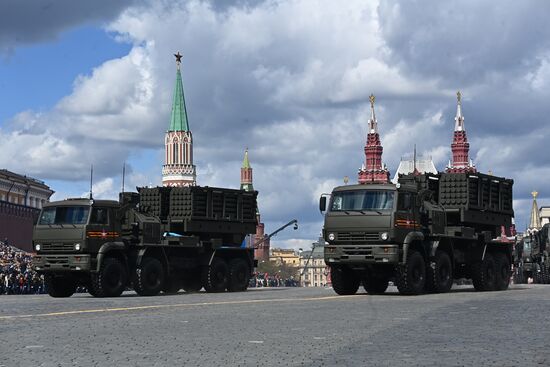Russia Victory Day Parade Rehearsal