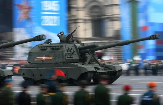 Russia Victory Day Parade Rehearsal