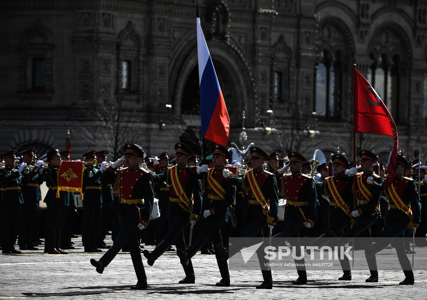 Russia Victory Day Parade Rehearsal