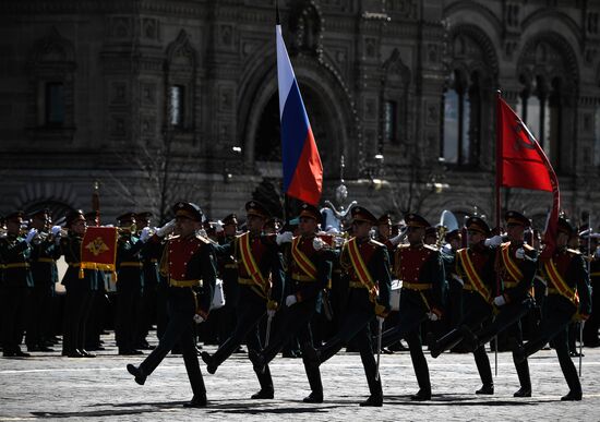Russia Victory Day Parade Rehearsal