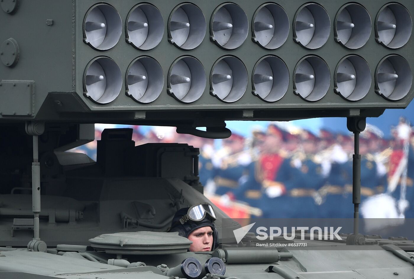 Russia Victory Day Parade Rehearsal